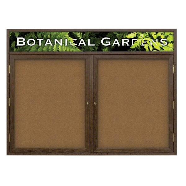 Open Faced Traditional Corkboard, 60x36"
